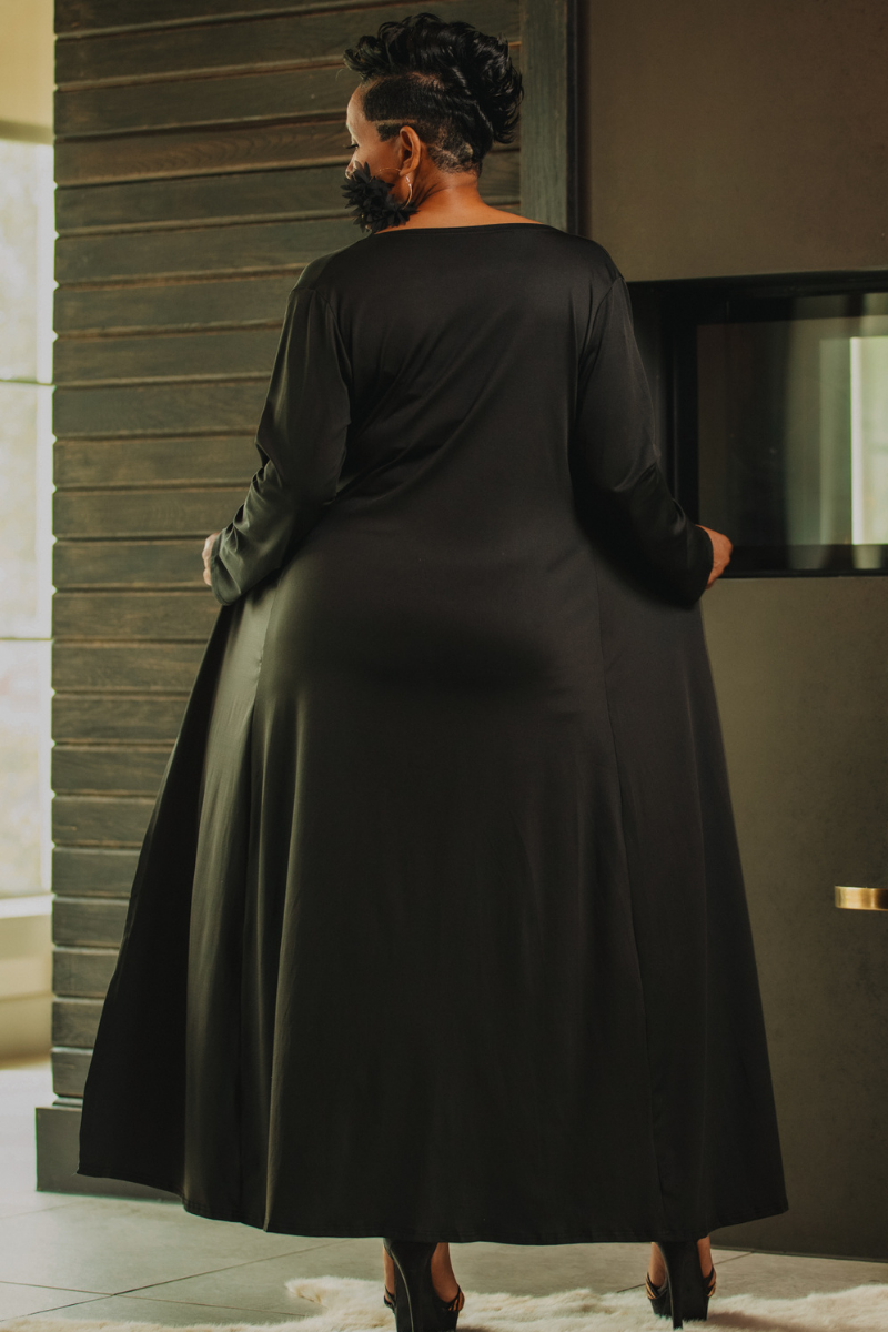 The Icon Cape Dress