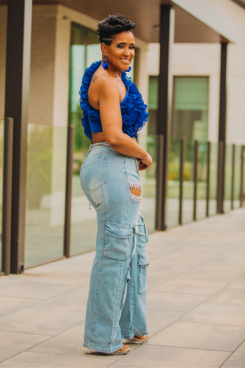 Glam Cargo Luxe Jeans