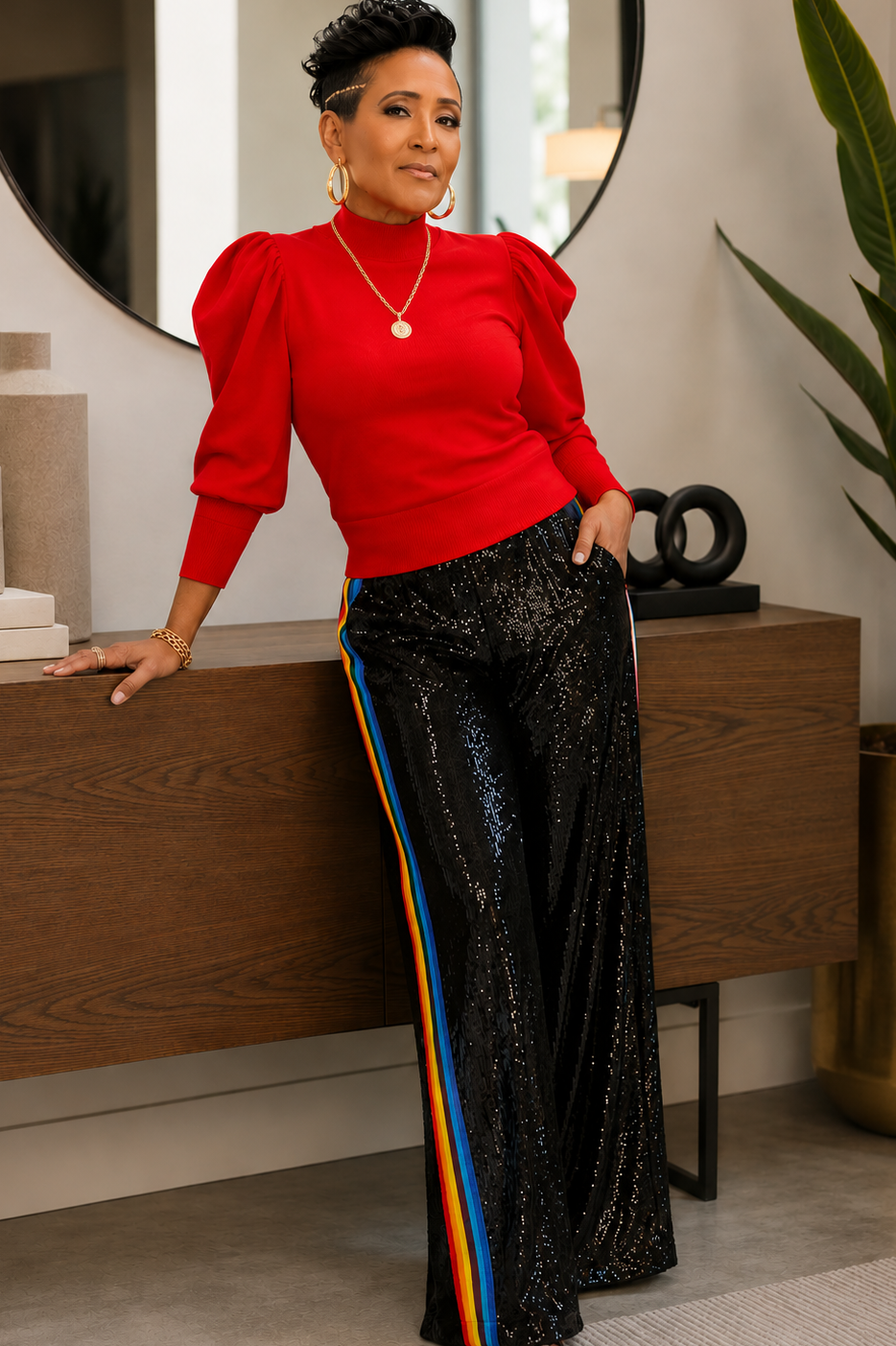 Midnight Luxe Sequin Pants
