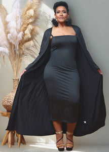 The Icon Cape Dress